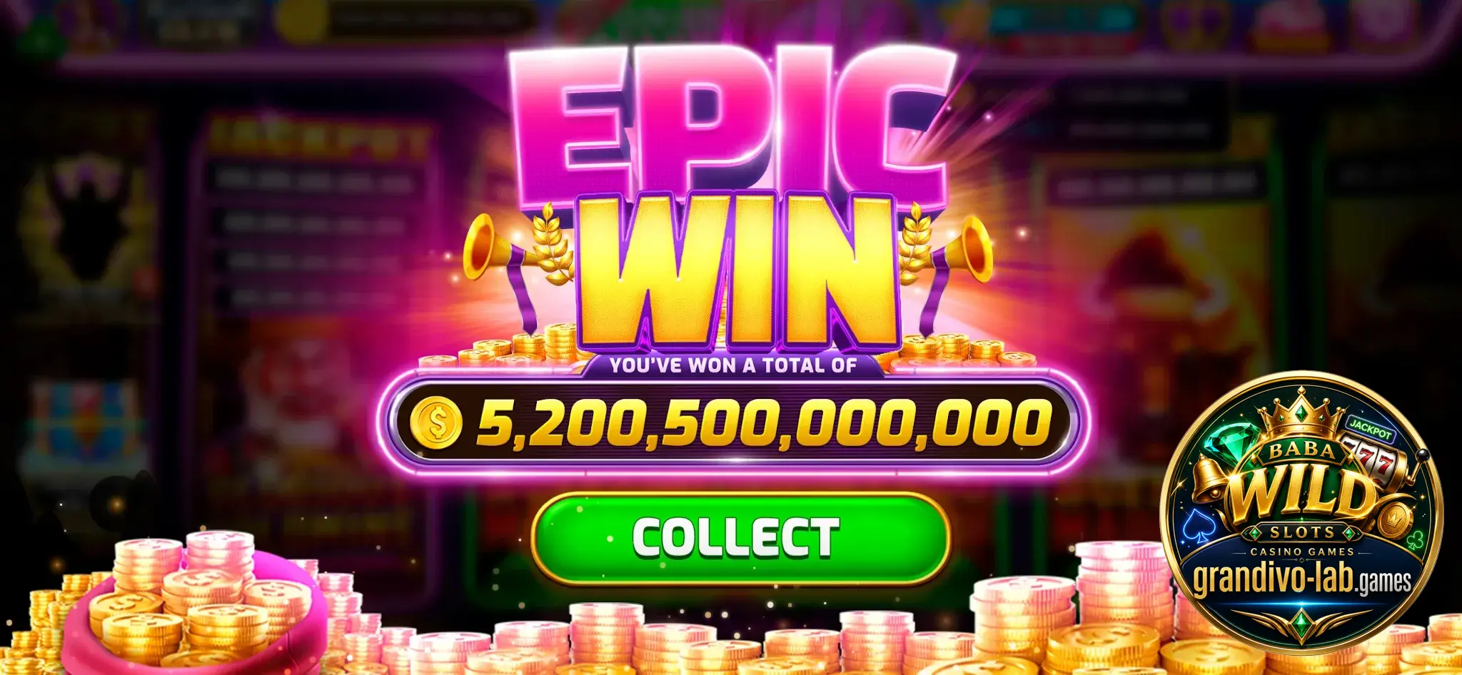 Baba Wild Slots screenshot 1